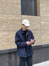 beanpole秋冬男士工裝風(fēng)夾克藏青色長(cháng)袖狩獵外套 藏青色 L 180/96A 曬單實(shí)拍圖