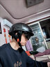 C-RIDING碳纖維頭盔摩托車頭盔輕便四季半盔踏板通勤巡航機(jī)車安全帽3C認(rèn)證 3K亮黑碳纖維 L(58-59頭圍) 曬單實(shí)拍圖