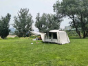 vidalido維達利多戶(hù)外露營(yíng)別墅帳篷兩室一廳雙層防雨防曬超大自動(dòng)家庭帳篷 白色小號別墅充氣床套餐 曬單實(shí)拍圖