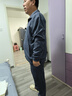 皮爾卡丹新款男士春秋季運動(dòng)服套裝男爆款正品搭配一整套帥氣倆件套男裝 F2319L 灰色 兩件套 XL 140-155斤 曬單實(shí)拍圖