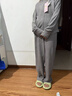 Hello Kitty女童套裝春秋運動裝兒童連帽外套休閑褲2件套親子202588深灰 150 曬單實拍圖