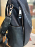 KOFTA 牛津布雙肩包女新款防盜百搭背包休閑輕便防水兩用包情人節潮 黑色 曬單實(shí)拍圖