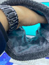 欣諾凡圍脖冬季男保暖脖套女加絨加厚防寒面罩騎行防風(fēng)護臉護頸圍巾裝備 升級加厚針織圍脖YY-28【灰色】 曬單實(shí)拍圖