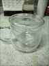 富光花茶杯 男女士茶水分離杯子 雙層辦公泡茶玻璃杯帶把高硼硅水杯 曬單實(shí)拍圖