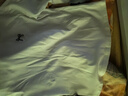 尚都比拉蝴蝶結刺繡含棉T恤女秋季圓領(lǐng)長(cháng)袖通勤上衣撞色拼接格紋女裝 曬單實(shí)拍圖