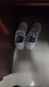 李寧（LI-NING）板鞋小白鞋女鞋運動(dòng)鞋輕便春秋季新款低幫防滑休閑女旅游鞋子 標準白 37 曬單實(shí)拍圖