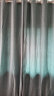 金蝉 窗帘免打孔窗帘成品全遮光伸缩杆宿舍简易窗帘整套卧室门帘 蓝绿【含伸缩杆】 适用宽2.6-3.1米窗帘2.5*2.4两片 实拍图