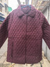 梵花秀（fanhuaxiu）媽媽冬裝新款加棉外套中長(cháng)款棉服中老年人棉衣女奶奶秋冬輕薄棉襖 安可拉紅 輕薄保暖羽絨棉服 2XL 建議穿129-142斤 曬單實(shí)拍圖