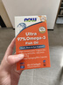 諾奧（NOW）小知己97%高純度魚(yú)油rTG97魚(yú)油omega3含DPA72粒迷你易吞服便攜 曬單實(shí)拍圖