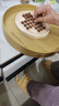 曇蓓漫孔明棋木制單身貴族棋老人解悶益智玩具兒童邏輯思維棋單人鉆石棋 老少皆宜丨鍛煉邏輯思維能力 楠竹大號【配木質(zhì)夾+圖解+棋子】 曬單實(shí)拍圖