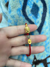 訫緣飾品999足金貔貅寶寶紅繩手鏈女黃金轉(zhuǎn)運(yùn)珠編織手繩蛇年本命年禮物 足金貔貅寶寶元寶紅繩 曬單實(shí)拍圖