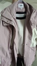 森馬（Semir）陳都靈|防護(hù)外套女中長(zhǎng)款寬松撞色秋裝戶外通勤夾克101524109001 曬單實(shí)拍圖