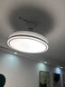 領王 風扇燈餐廳臥室電扇LED大風力隱形吊扇燈現(xiàn)代簡約智能聲控燈具 全光譜-36寸-變頻6檔-調(diào)光-遙控 曬單實拍圖