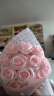 初朵 11朵粉玫瑰花香皂花鲜同城配送花母亲节520情人节礼物生日送女友 实拍图