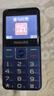 飛利浦（PHILIPS）老年人手機 智能AI語(yǔ)音老人專(zhuān)用機 超長(cháng)待機大屏大聲大字 4G全網(wǎng)通可拍攝學(xué)生功能機橫屏 藍色 曬單實(shí)拍圖