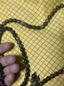 納悟 天然西藏牦牛角手串108顆 佛珠念珠 男女士長款手串飾品 牦牛角黑花108顆（約8mm） 曬單實拍圖