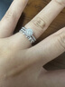 DR結婚情侶對戒鉑金LOVEPALACE禮堂花園節日禮物 單女戒 曬單實(shí)拍圖