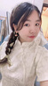 BJYL粉色水果流蘇耳環(huán)女士2025新款高級感輕奢小眾蚊香盤(pán)耳夾無(wú)耳洞女 蚊香盤(pán)耳夾一對（無(wú)耳洞拍） 曬單實(shí)拍圖