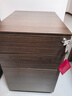 洛克菲勒鋼制文件活動(dòng)柜三抽屜柜辦公推柜矮柜移動(dòng)鐵皮柜子帶鎖經(jīng)典胡桃木 曬單實(shí)拍圖
