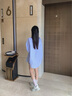 斯凱奇（Skechers）云嶼丨女子登山鞋2025春夏新款女子厚底老爹鞋戶外徒步旅游鞋女鞋 乳白色/綠色/OWGN 37 曬單實拍圖