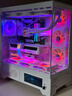 瓦爾基里（VALKYRIE）VK03 WHITE 白色 ATX 游戲電腦臺(tái)式機(jī)箱 支持360水冷 6.2吋觸摸屏 270°海景房 曬單實(shí)拍圖