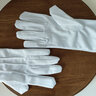 蘭萊美禮儀白手套高級高端男女閱兵演出開(kāi)車(chē)升旗儀仗隊迎賓專(zhuān)用白色手套 白色閱兵款28針三筋禮儀白手套男L 1雙裝 均碼 曬單實(shí)拍圖