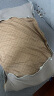 水星家纺A类提花枕套一对双人枕头套枕巾48x72-74cm星舒意 褐 实拍图