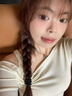 妙奕嘉長袖t恤女打底衫一字肩上衣春秋款緊身辣妹薄款2025新款洋氣外穿 露肩修身打底衫【杏色】 M 【建議80-95斤】 曬單實(shí)拍圖