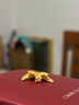 周大福金絲羽蝶大版黃金吊墜女金首飾(工費:520計價(jià))EOF1370 足金 約4.70g 曬單實(shí)拍圖