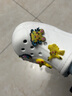 CROCS卡駱馳秋冬新品貝雅暖棉鞋小洞洞鞋男女童洞洞鞋/207500/207501 白/淺灰-11H 30 (180mm) 曬單實(shí)拍圖