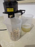 蒙達榨汁機汁渣分離原汁機大口徑家用多功能水果蔬菜料理機免切免過(guò)濾易清洗小型便攜果汁機 椰奶白【90MM大口徑+汁渣分離+2s拆機】 曬單實(shí)拍圖