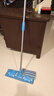 妙潔（MIAOJIE）多功能夾布拖平板拖把超市同款夾固式木地板地拖墩布不銹鋼桿 拖把一套+贈品布1塊【共2塊布】 曬單實(shí)拍圖