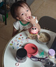 卡特兔嬰兒學(xué)步鞋秋季童鞋幼兒園小白鞋1-3歲小K盾機能穩步鞋子X(jué)4AE012 曬單實(shí)拍圖