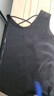 恒源祥真絲打底背心長(cháng)裙女內搭夏季2024年新款過(guò)膝桑蠶絲無(wú)袖吊帶連衣裙 黑色 XL 曬單實(shí)拍圖