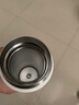 象普（SHINPUR）高顏值茶水分離不銹鋼保溫杯學(xué)生大容量男女士辦公便攜泡茶水杯 米白色450ml 曬單實(shí)拍圖