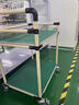 精益管靜電工作臺雙層周轉車(chē)物料架多層老化架測試架移動(dòng)手推車(chē) L L900*W600*H1000/3層 曬單實(shí)拍圖