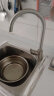 四季沐歌（MICOE）水龙头厨房304不锈钢拉丝冷热360°旋转洗菜盆洗碗池水槽龙头 【20万+用户测评】 带80cm软管 实拍图