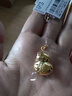 六福珠寶足金生肖子鼠千手觀(guān)音黃金吊墜不含項鏈送禮 計價(jià) ERG70221 3.38克(含工費125元) 曬單實(shí)拍圖