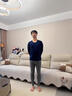 都市麗人男士保暖褲男7A抑菌雙面加絨加厚無(wú)痕大碼磨毛護膝打底褲保暖秋褲 曬單實(shí)拍圖
