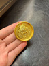 金宙金包銀黃財(cái)神吊墜999足金包足銀男女款圓牌招財(cái)轉(zhuǎn)運(yùn)實(shí)心掛墜送禮 黃財(cái)神吊墜-包金3.5克【38MM】 曬單實(shí)拍圖