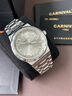 嘉年華（CARNIVAL）瑞士品牌十大名表手表男士全自動(dòng)機械表防水送男友父親情人節禮物 8106-銀灰夜光鋼表帶 【典藏版精工進(jìn)口機芯】 曬單實(shí)拍圖