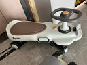 ANGI BABY兒童扭扭車(chē)1-3-6歲扭扭車(chē)防側翻滑行車(chē)大人可坐承重閃光輪溜溜車(chē) 天云灰 【音樂(lè )+閃光輪+車(chē)身燈光】 曬單實(shí)拍圖