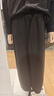 優(yōu)衣庫男裝女裝彈力棉質(zhì)舒適九分褲/休閑長(cháng)褲25秋冬新款479134 08 深灰色 L /175/88A 曬單實(shí)拍圖