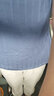 范哲狼棉麻套裝女短袖T恤2025新款女裝夏季休閑洋氣小個子兩件套上衣 藍衣白褲 【棉麻套裝】 XL 118-128 曬單實拍圖