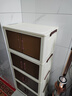 順優(yōu)收納柜儲物柜收納箱帶輪置物柜衣柜可折疊廚房收納柜 SY-608 曬單實(shí)拍圖