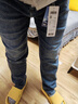 森馬（Semir）森柔牛仔|牛仔褲男顯瘦顯高小直筒褲子秋季長(zhǎng)褲基礎(chǔ)103524124104A 曬單實(shí)拍圖