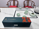 擇怡巖板茶桌椅組合功夫茶臺茶幾新中式茶臺茶桌辦公一體實木茶桌 1.8米1富貴椅+4圍椅+茶水柜 曬單實拍圖