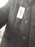 南极人冬装加绒加厚中老年小棉衣男士冬季中年小棉袄内胆父亲装棉服冬衣 黑色 4XL 实拍图