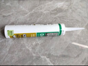 瓦克（WACKER）德國瓦克DA防霉玻璃膠廚衛密封膠防水美容膠美縫收邊環(huán)保中性硅膠 DA白色300ML【無(wú)工具】 曬單實(shí)拍圖