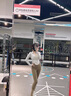 科特迪蘭品牌瑜伽服春夏運(yùn)動(dòng)上衣女抽繩緊身顯瘦立領(lǐng)長(zhǎng)袖專業(yè)跑步健身外套 白蛋白 【裸感軟糯 久穿不變形】 XL 曬單實(shí)拍圖